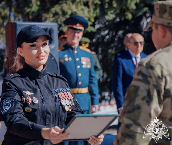 В Кабардино-Балкарии прошли торжества в рамках годовщины образования воинской части Росгвардии 