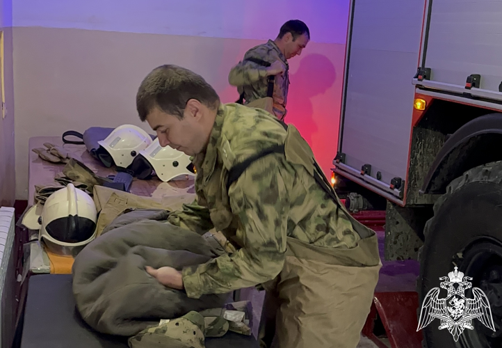 В Кабардино-Балкарии Росгвардия вместе с МЧС провела тактико-пожарные занятия 