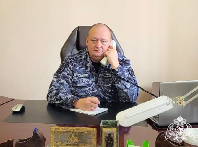 В Кабардино-Балкарии состоялась прямая линия начальника регионального управления вневедомственной охраны Росгвардии