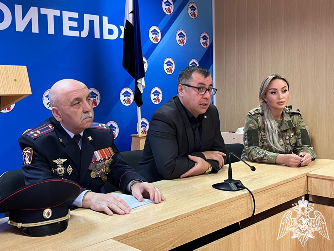 Представитель Росгвардии встретился со студентами Кабардино-Балкарии