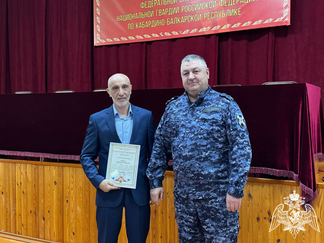 Мероприятие ко Дню ветеранов войск правопорядка прошло в Кабардино-Балкарии