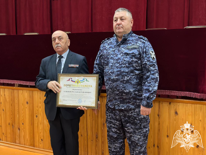 Мероприятие ко Дню ветеранов войск правопорядка прошло в Кабардино-Балкарии