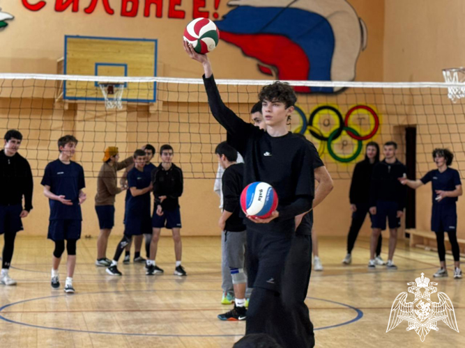 Турнир по волейболу памяти ОФИЦЕРА СОБР Росгвардии прошел в Кабардино-Балкарии