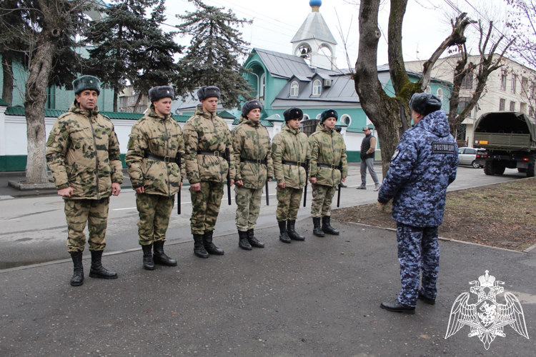 Росгвардейцы Кабардино-Балкарии обеспечили правопорядок и безопасность граждан в Крещение Господне