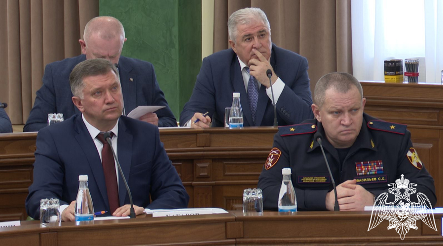 Начальник Управления Росгвардии по Кабардино-Балкарской Республике принял участие в заседании оргкомитета по подготовке к празднованию 80-летия Великой Победы