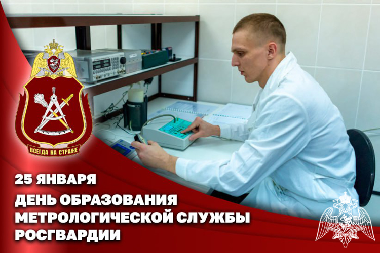 Специалисты-метрологи Росгвардии отмечают 30 лет со дня образования службы
