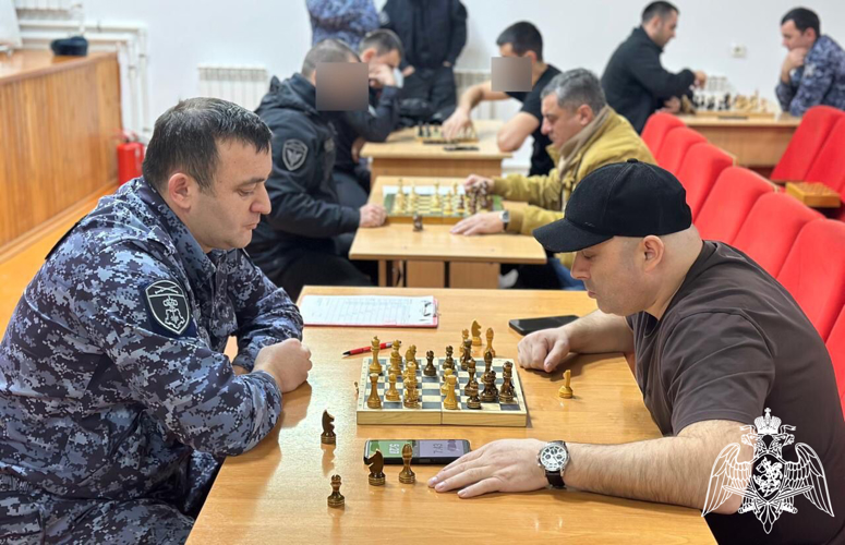 В Кабардино-Балкарии состоялся турнир территориального управления Росгвардии по шахматам