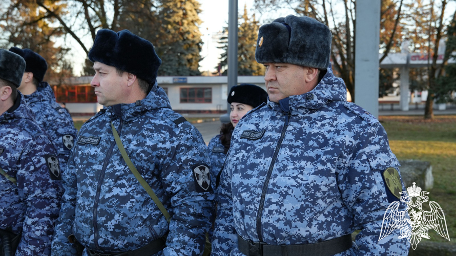 Росгвардейцы Кабардино -Балкарии обеспечили безопасность в новогоднюю ночь