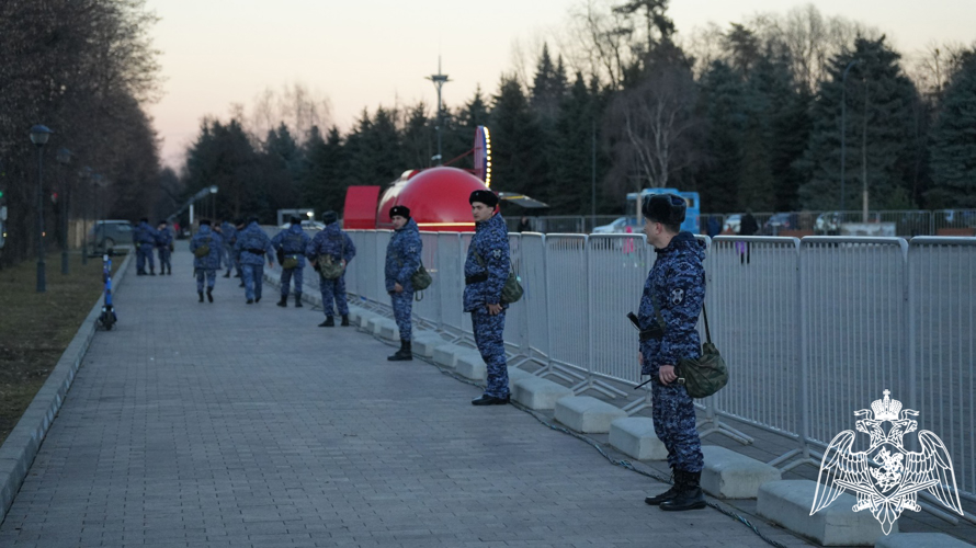 Росгвардейцы Кабардино -Балкарии обеспечили безопасность в новогоднюю ночь