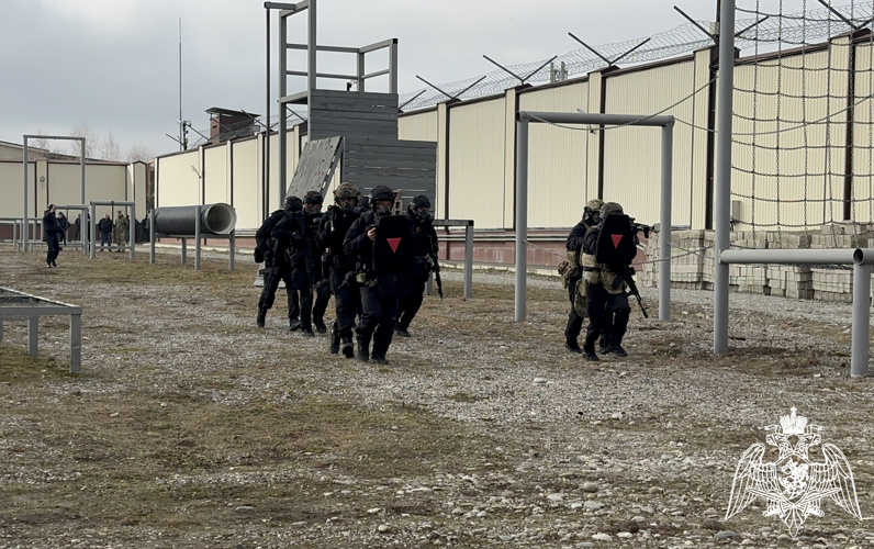 В Кабардино-Балкарии завершились комплексные занятия с личным составом группировки  ОШ региона