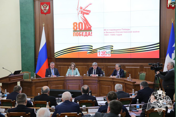 Начальник Управления Росгвардии по Кабардино-Балкарской Республике принял участие в заседании оргкомитета по подготовке к празднованию 80-летия Великой Победы
