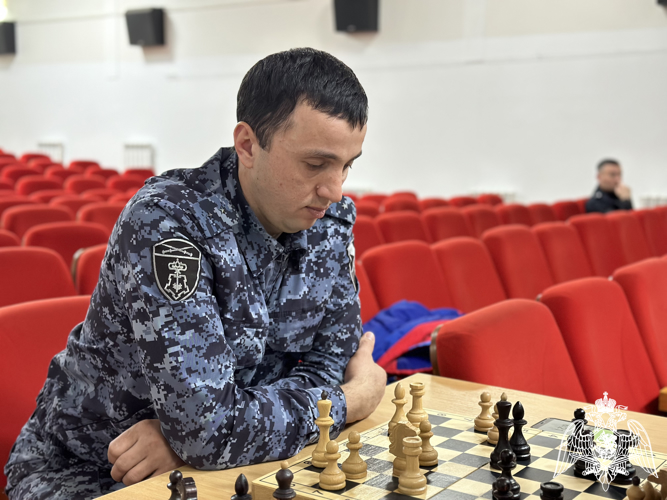 В Кабардино-Балкарии состоялся турнир территориального управления Росгвардии по шахматам
