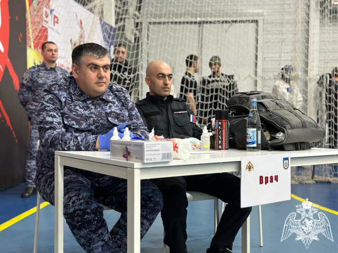 Чемпионат Росгвардии по рукопашному бою стартовал в Кабардино-Балкарии