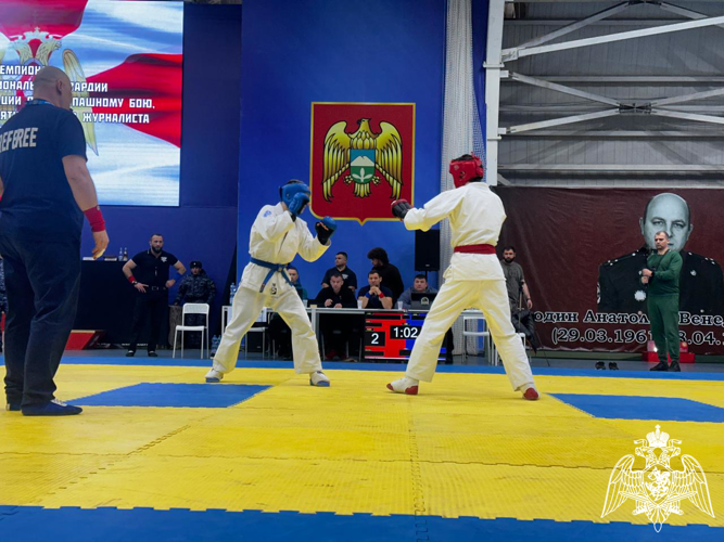 Чемпионат Росгвардии по рукопашному бою стартовал в Кабардино-Балкарии