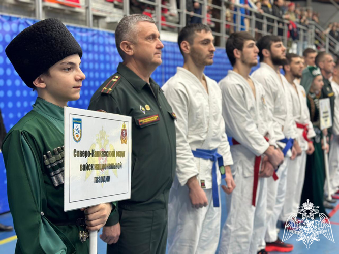Чемпионат Росгвардии по рукопашному бою стартовал в Кабардино-Балкарии