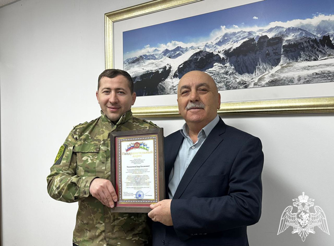 В Кабардино-Балкарии поздравили военнослужащих подразделений боевой подготовки с профессиональным праздником