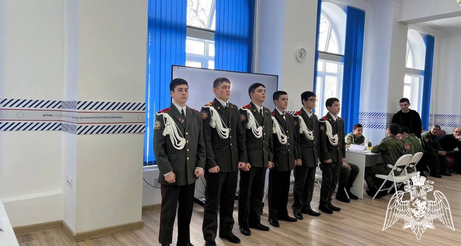 Военнослужащие Росгвардии вошли в состав жюри военно-патриотического конкурса в Кабардино-Балкарии