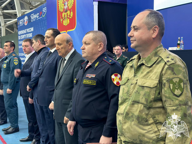 Чемпионат Росгвардии по рукопашному бою стартовал в Кабардино-Балкарии