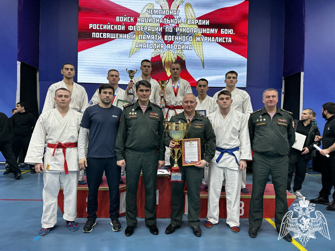Определены победители чемпионата Росгвардии по рукопашному бою памяти Анатолия Ягодина