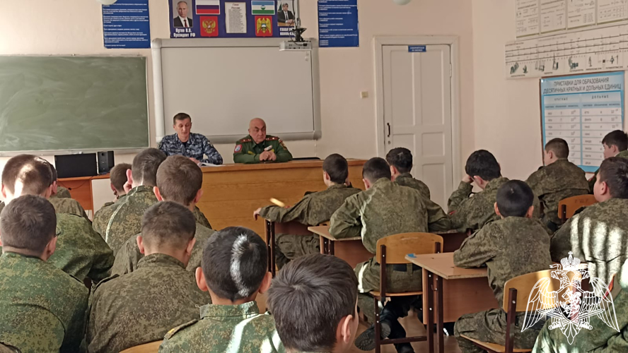 В Кабардино-Балкарии росгвардейцы провели урок Мужества, посвященный победе в Сталинградской битве