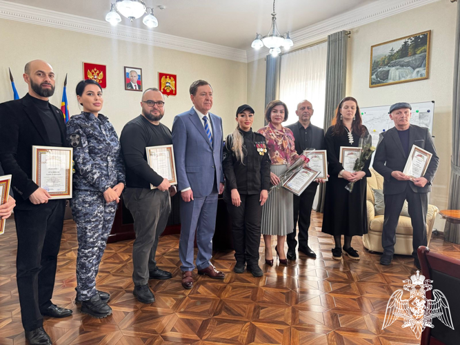 В Кабардино-Балкарии росгвардейцы поздравили работников культуры с профессиональным праздником