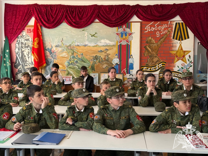 Подшефные кадеты Росгвардии приняли участие в открытии историко-этнографического музея в Кабардино-Балкарии