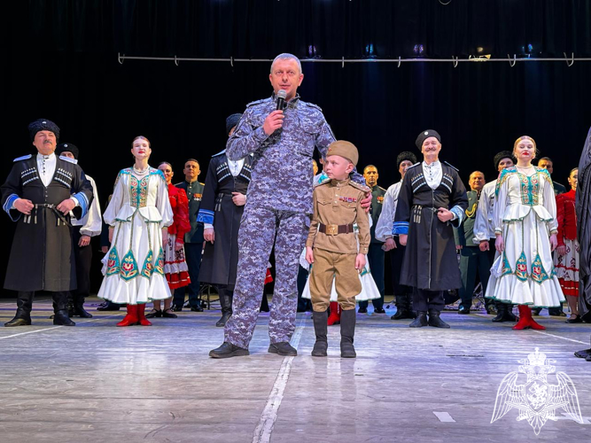Большой концерт с участием ансамбля песни и пляски Росгвардии состоялся в Кабардино-Балкарии
