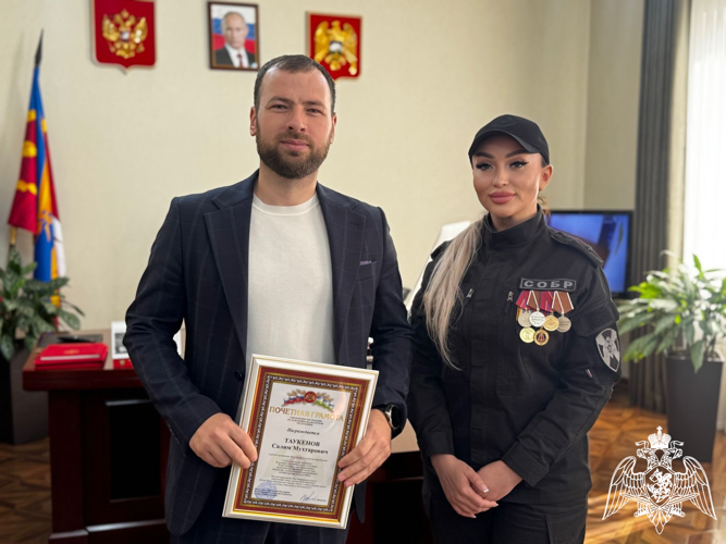 В Кабардино-Балкарии росгвардейцы поздравили работников культуры с профессиональным праздником