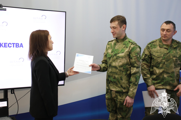 Росгвардейцы провели урок Мужества для школьников Кабардино-Балкарии