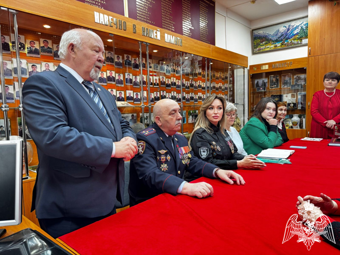 Росгвардейцы Кабардино-Балкарии приняли участие в презентации  книги о сотрудницах милиции военного времени 