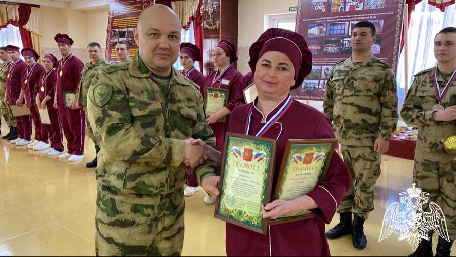 В Кабардино-Балкарии прошел конкурс специалистов продовольственной службы Северо-Кавказского округа Росгвардии