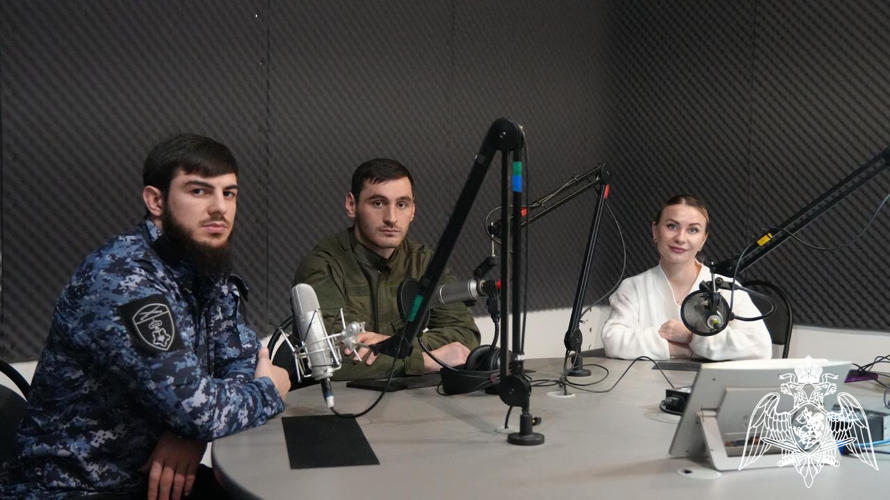 Росгвардейцы выступили в радиоэфире ГТРК «Кабардино-Балкария»