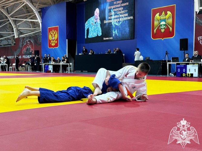 Турнир по дзюдо памяти бывшего командира СОБР Росгвардии состоялся в Кабардино-Балкарии