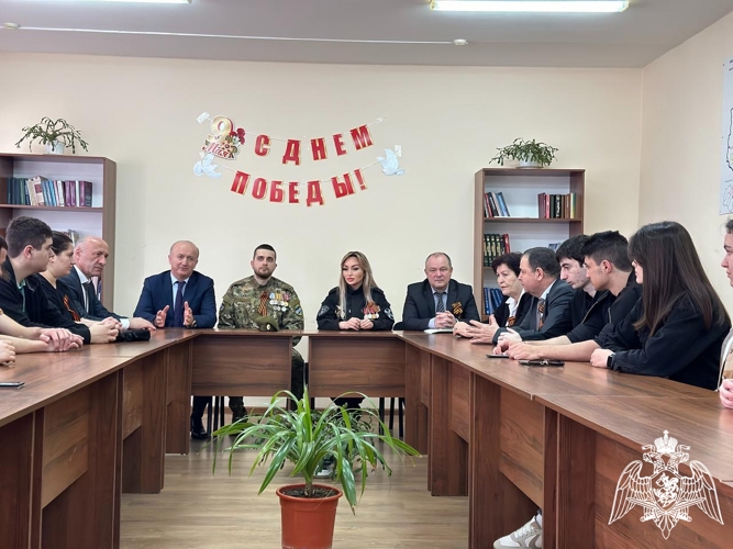 Росгвардейцы приняли участие в круглом столе, посвященном 80-ти летию Победы