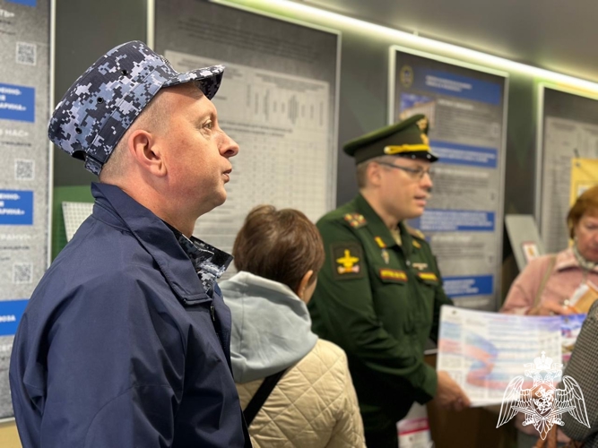 В Кабардино-балкарии росгвардейцы посетили МУЗЕЙ-Поезд 