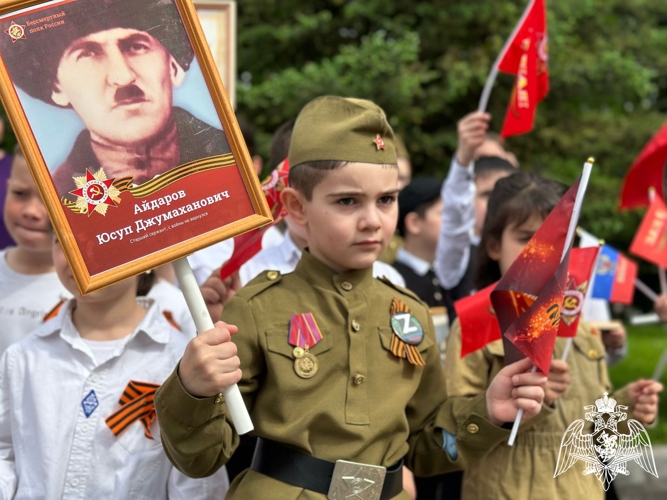 Росгвардейцы Кабардино-Балкарии провели праздничный концерт в поселке Звездный