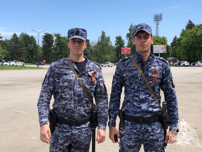 Росгвардия обеспечила правопорядок в период празднования Дня Победы в Кабардино-Балкарии