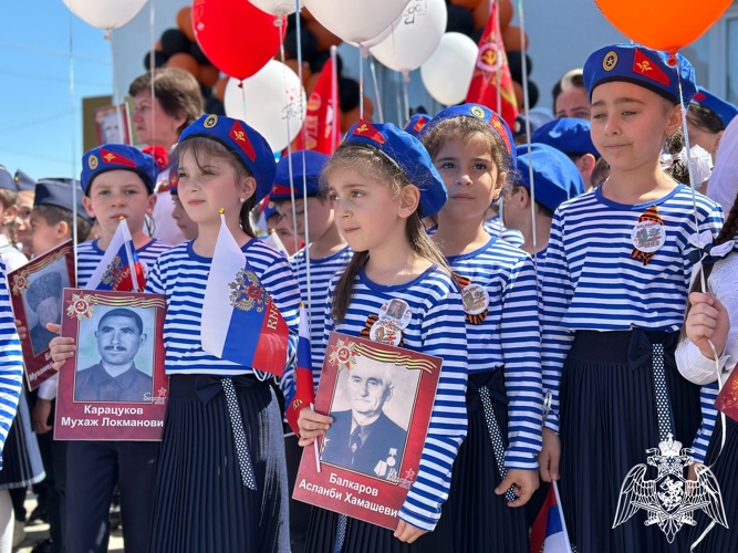 Росгвардейцы Кабардино-Балкарии оказали содействие в организации  и проведении патриотического мероприятия в селении Кишпек 