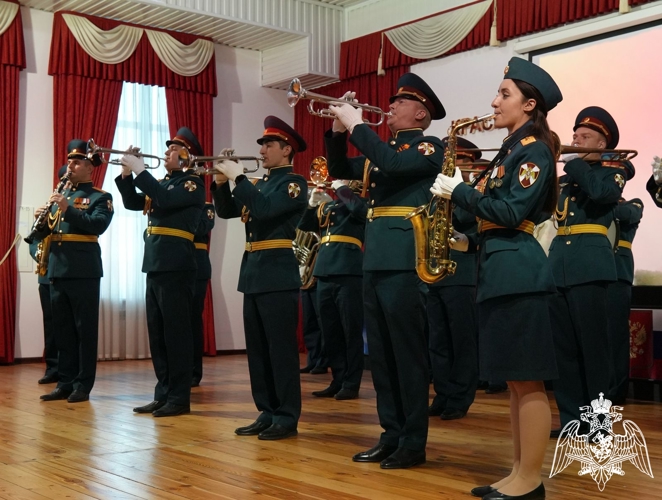 Росгвардейцы приняли участие в праздничном концерте в честь 80-летия Победы в Великой Отечественной войне