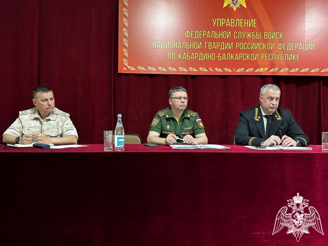  Завершился учебно-методический сбор руководителей правовых подразделений Северо-Кавказского округа Росгвардии