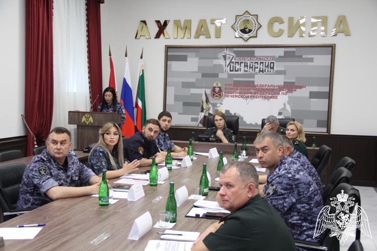 В Грозном прошел учебно-методический сбор начальников пресс-служб Северо-Кавказского округа Росгвардии