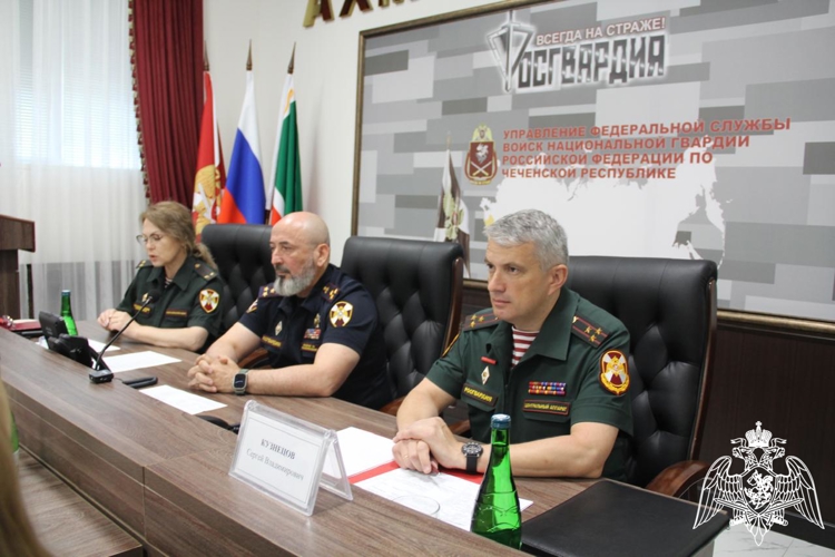 В Грозном прошел учебно-методический сбор начальников пресс-служб Северо-Кавказского округа Росгвардии