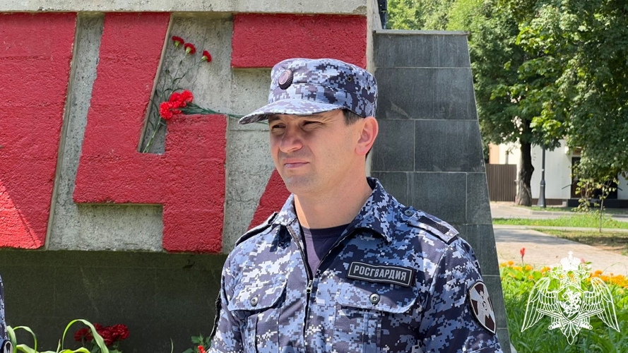 В Нальчике представители Росгвардии почтили память погибших в Битве за Кавказ