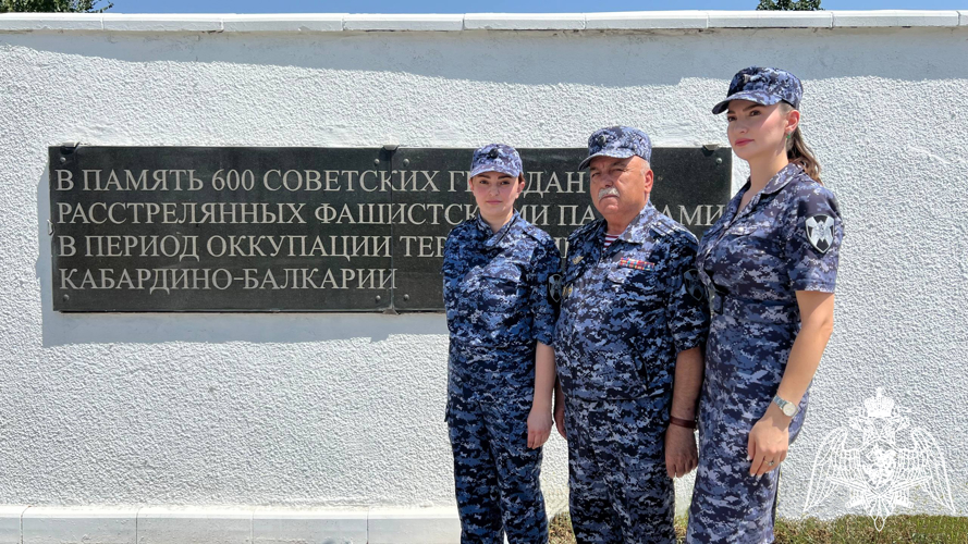 Ведомственная акция «На страже памяти» прошла в Кабардино-Балкарии