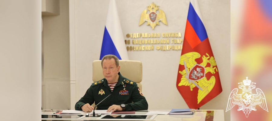 Директор Росгвардии герой России генерал армии Виктор Золотов дал старт межведомственному командно-штабному учению