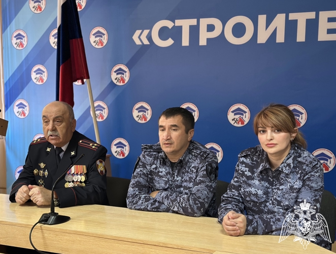В Кабардино-Балкарии представители Росгвардии приняли участие в круглом столе по профилактике терроризма