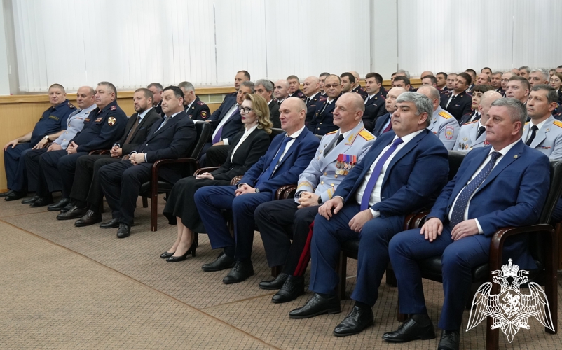 Представитель Росгвардии принял участие в праздновании Дня сотрудников органов внутренних дел в Кабардино-Балкарии