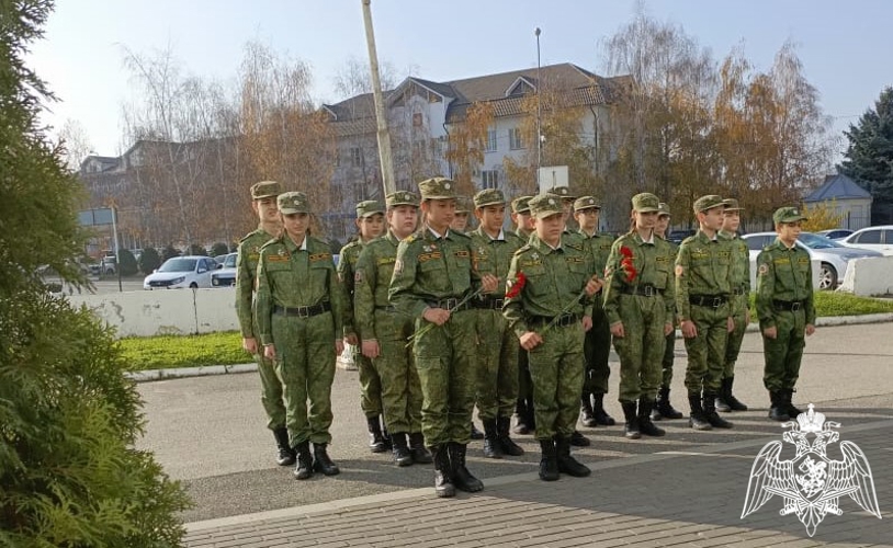 В Кабардино-Балкарии росгвардейцы приняли участие в памятных мероприятиях 
