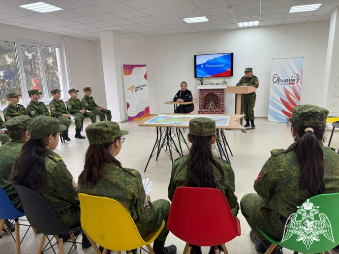 В Кабардино-Балкарии офицер Росгвардии поддержала всероссийскую акцию «Я – россиянин»