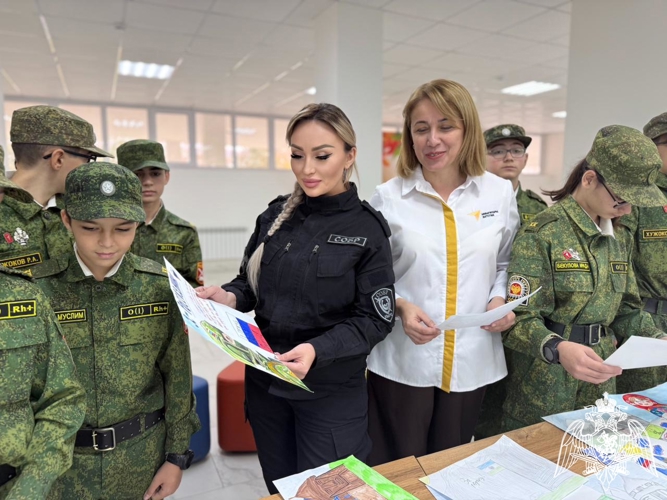 В Кабардино-Балкарии офицер Росгвардии поддержала всероссийскую акцию «Я – россиянин»